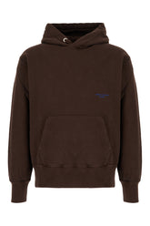 Felpa in cotone cioccolato -  | Wise