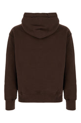 Felpa in cotone cioccolato -  | Wise