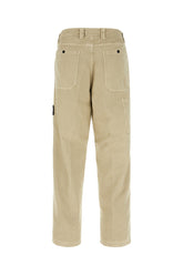 Pantalone in cotone verde salvia -  | Wise