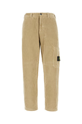 Pantalone in velluto a coste beige -  | Wise