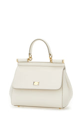White leather medium Sicily handbag -  | Wise