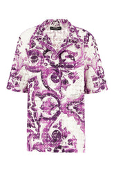 Printed crochet shirt -  | Wise