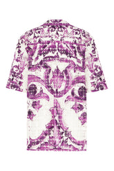 Printed crochet shirt -  | Wise