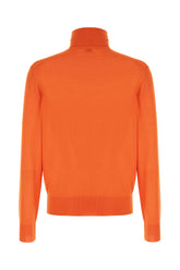 Maglione in misto lana arancione -  | Wise