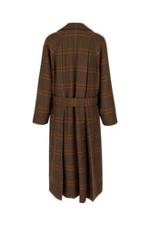 Embroidered wool coat -  | Wise