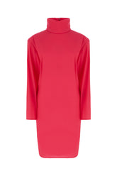 Abito in misto seta stretch fucsia -  | Wise