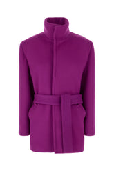 Cappotto in lana viola -  | Wise
