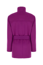 Cappotto in lana viola -  | Wise