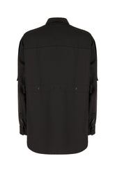 Black nylon 4 Moncler Edward Enninful shirt -  | Wise