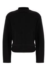 Black stretch polyester 4 Moncler Edward Enninful sweatshirt -  | Wise