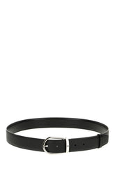Black leather reversible belt -  | Wise
