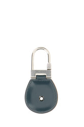 Blue leather key ring -  | Wise