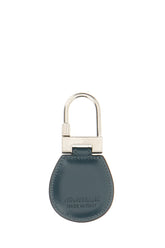 Blue leather key ring -  | Wise