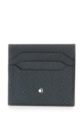 Midnight blue leather card holder -  | Wise