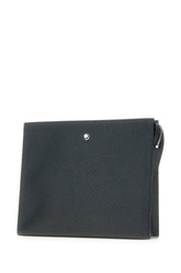 Busta in pelle blu notte -  | Wise