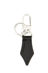 Black leather key ring -  | Wise