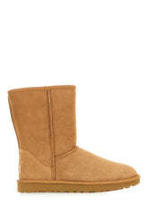 Camel suede Classic Short II ankle boots -  | Wise