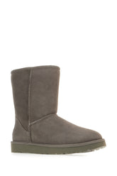 Grey suede Classic Short II boots -  | Wise
