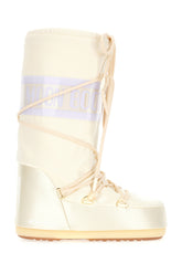 Ivory nylon Icon boots -  | Wise