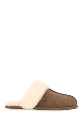 Camel suede Scuffette II slippers -  | Wise