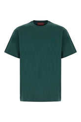 T-shirt in cotone verde bottiglia -  | Wise