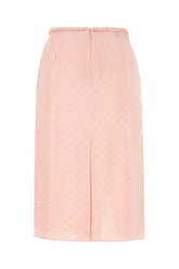 Pink silk skirt -  | Wise