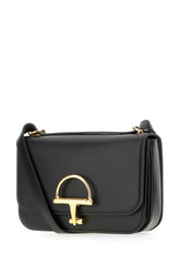 Black leather small Siena crossbody bag -  | Wise