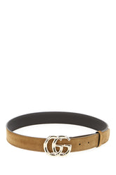 Camel suede belt -  | Wise