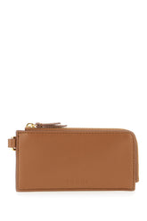 Portacarte in pelle marrone -  | Wise