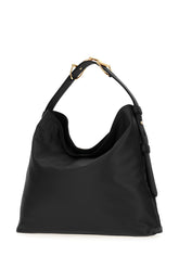 Black leather shoulder bag -  | Wise