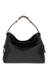 Black leather shoulder bag -  | Wise