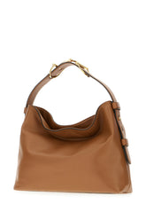 Brown leather shoulder bag -  | Wise