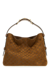 Brown suede handbag -  | Wise