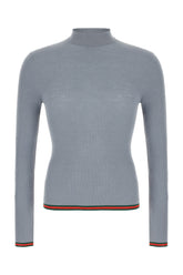 Air force blue wool sweater -  | Wise