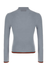 Air force blue wool sweater -  | Wise
