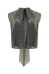 Printed silk blouse -  | Wise