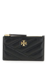 Black leather card holder -  | Wise