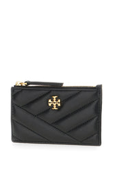 Black leather card holder -  | Wise