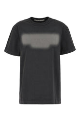T-shirt in cotone grafite -  | Wise