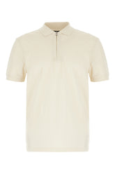 Sand cotton blend polo shirt -  | Wise