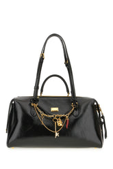 Black leather Vittoria handbag -  | Wise