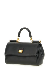 Black leather My Sicily handbag -  | Wise