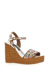 Multicolor canvas wedge -  | Wise