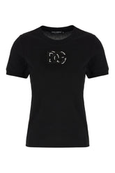 T-shirt in cotone nero -  | Wise
