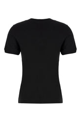 T-shirt in cotone nero -  | Wise