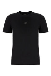 T-shirt in cotone nero -  | Wise