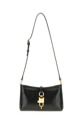 Black leather Lock shoulder bag -  | Wise