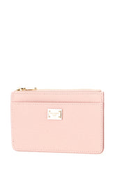 Pink leather wallet -  | Wise