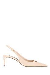Skin pink nappa leather pumps -  | Wise
