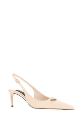 Skin pink nappa leather pumps -  | Wise